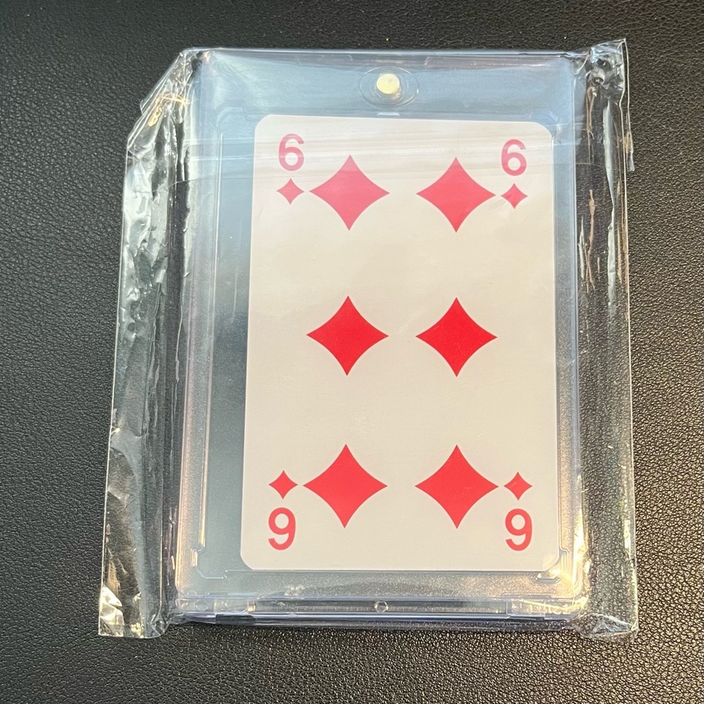 Louis Vuitton Foundation Playing Cards with Red Diamond Design in Hard Case